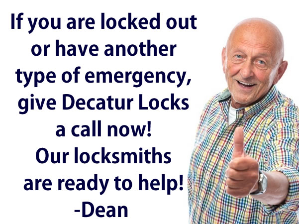 decatur Locks owner Dean Wilson